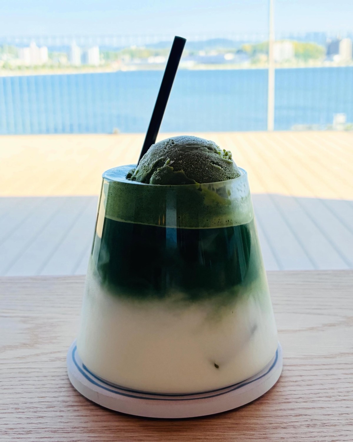 松江市役所２階にオープンした『Senchasou Japanese TEA cafe＆dine 』のドリンクメニュー
