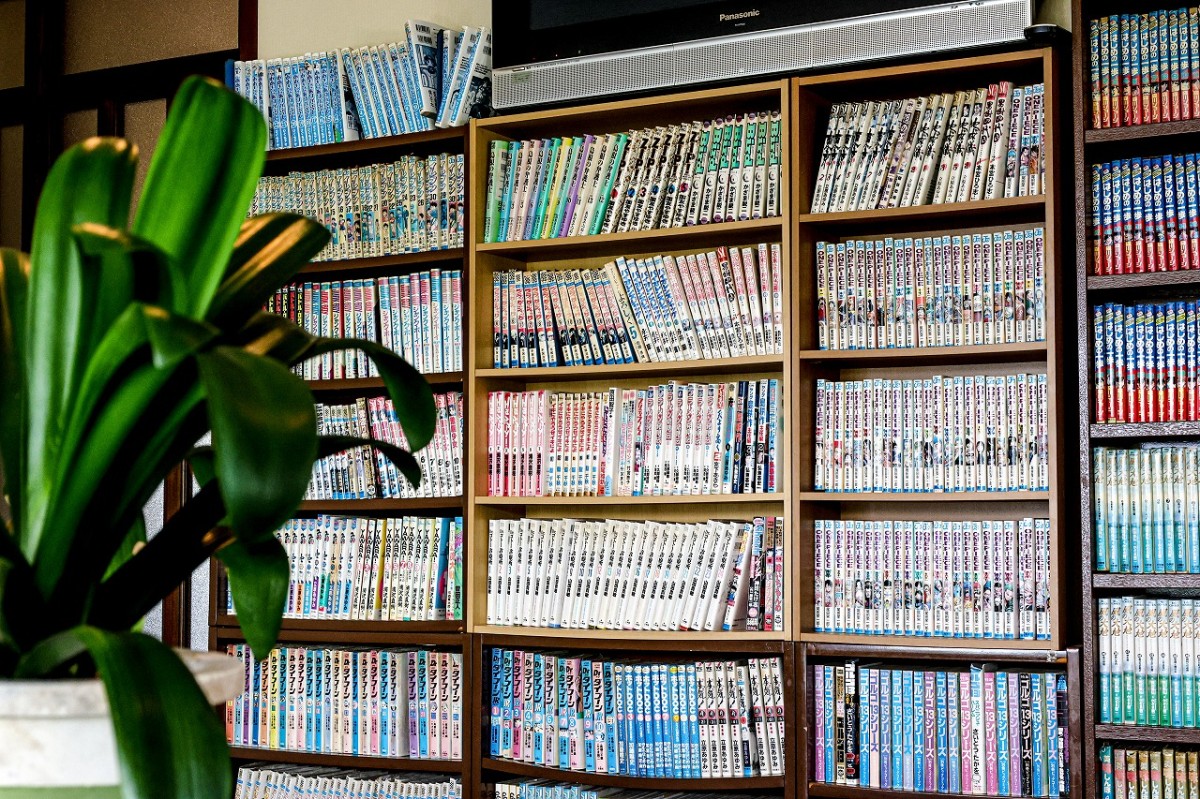 島根県出雲市にある喫茶店『ラブ・ポーション』の店内の様子