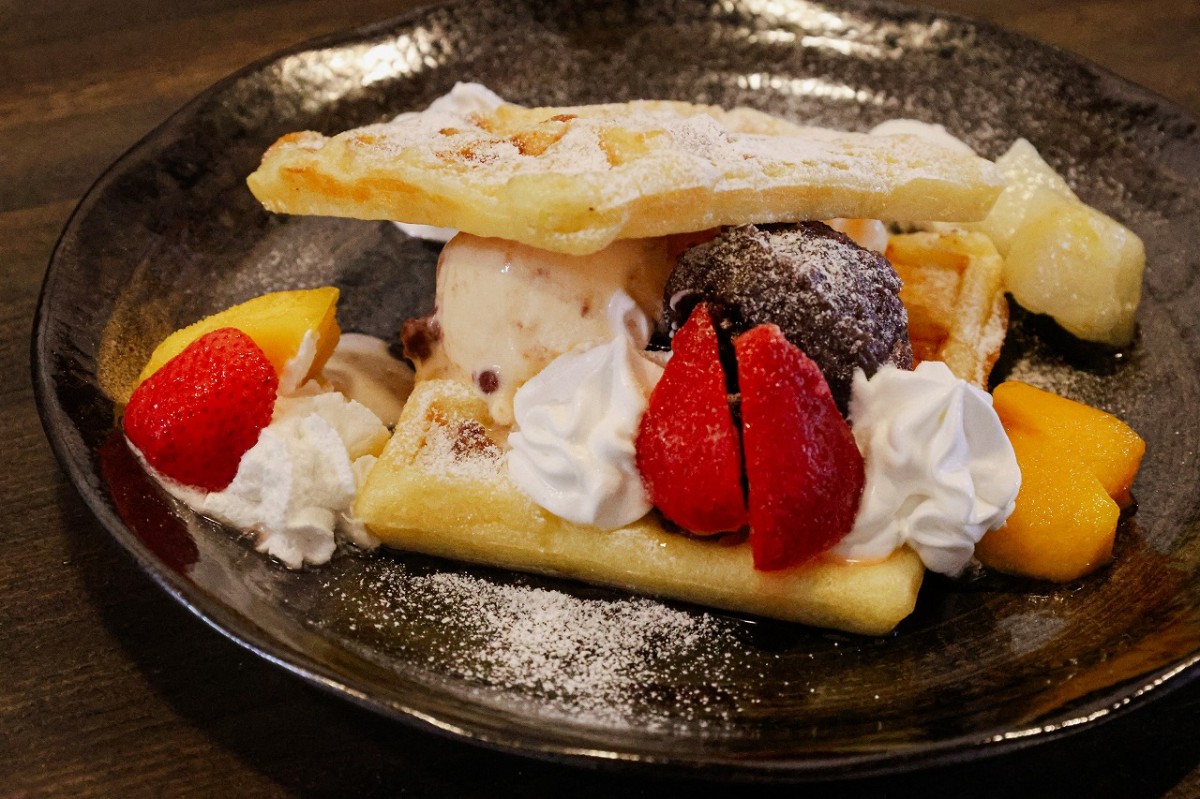 島根県雲南市にある『いなかカフェ蒼月庵』のメニュー
