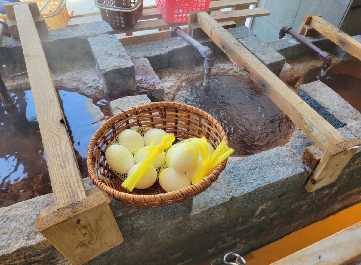 鳥取県米子市の皆生温泉にある温浴施設『おーゆ・ランド』の館内の様子