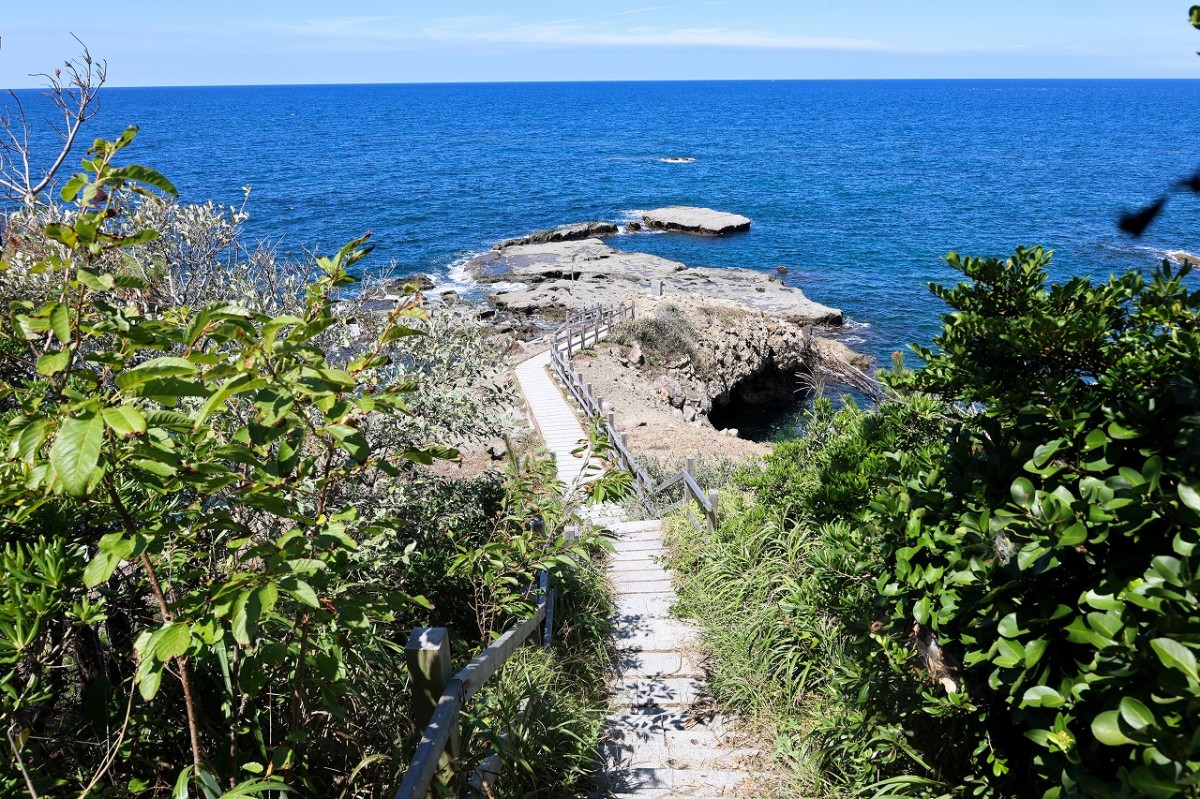 島根県大田市にある『波根西海岸』の景色
