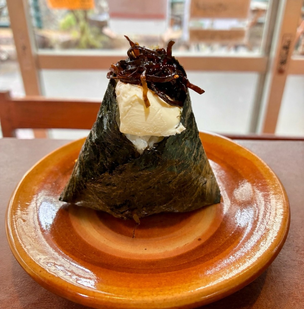 島根県松江市の玉造温泉街にある『おむすびにぎにぎ』のメニュー