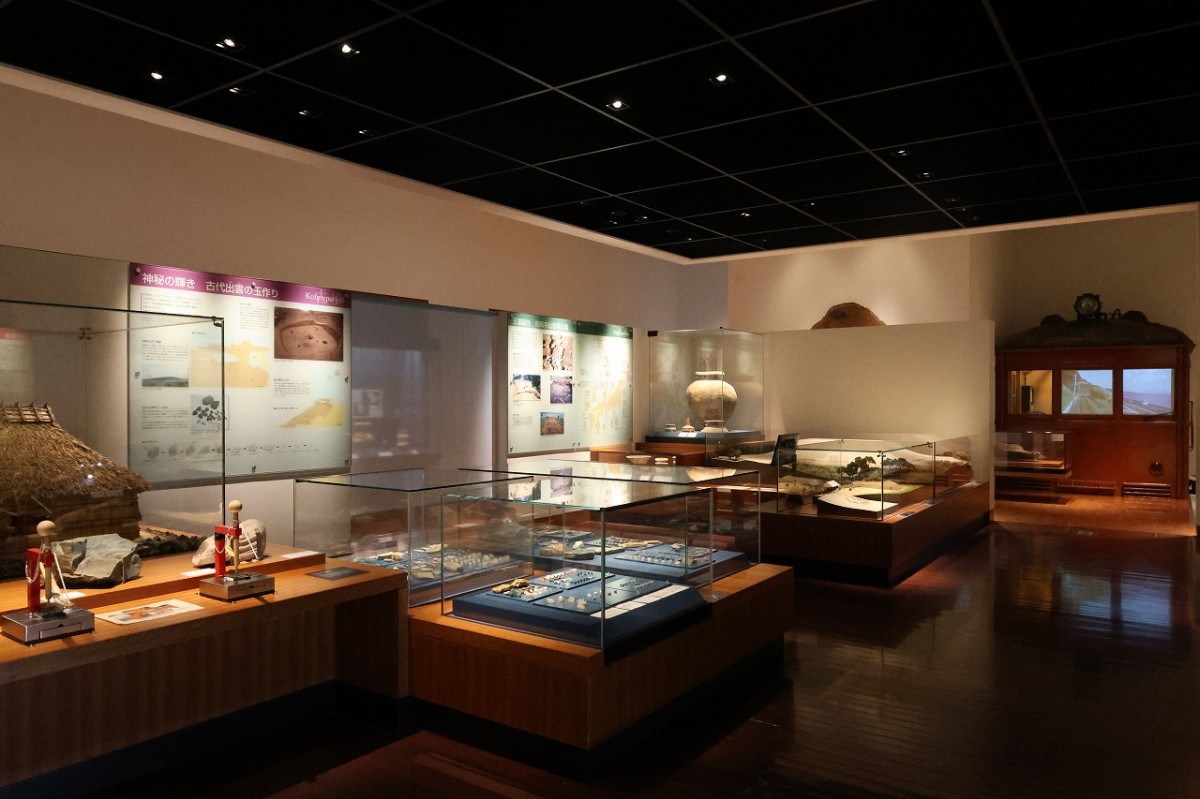 島根県出雲市にある『古代出雲歴史博物館』の館内の様子