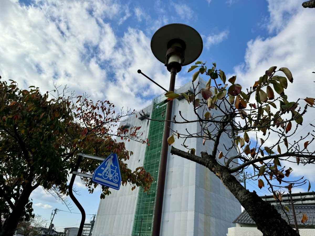 島根県出雲市の高瀬川の様子