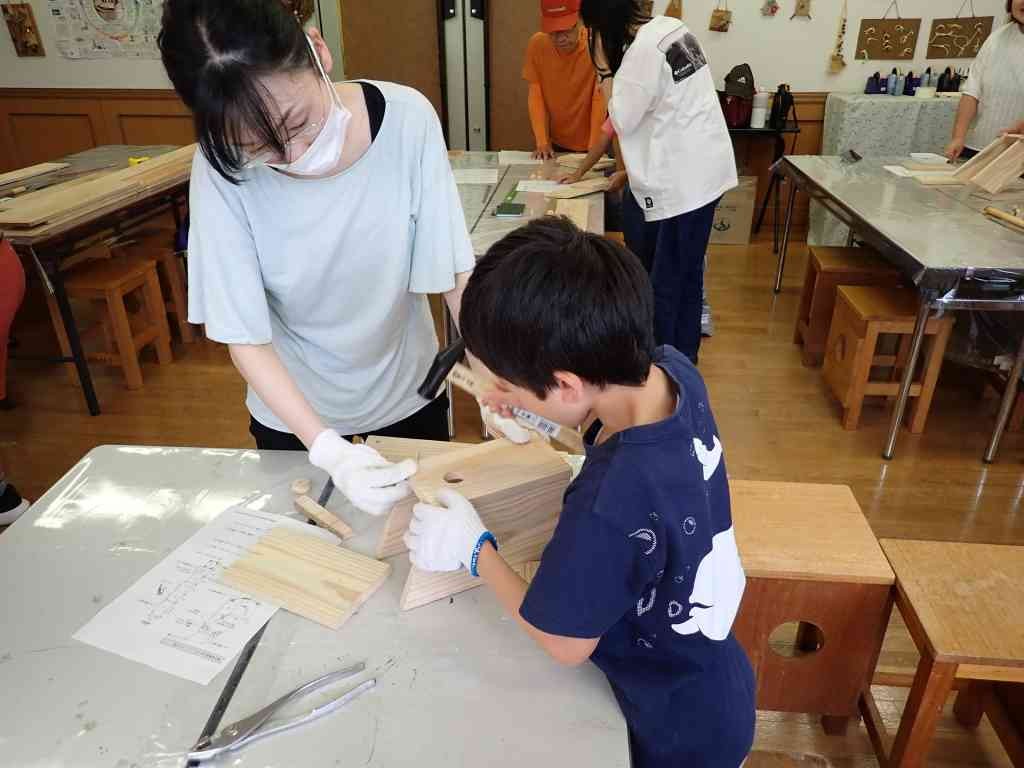 鳥取県八頭郡若桜町のイベント「【要予約】夏休み工作企画「巣箱をつくろう」」のイメージ