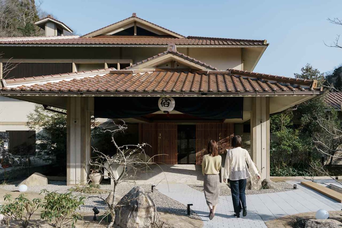 島根県浜田市の旅館『隠家ゆかり』の外観