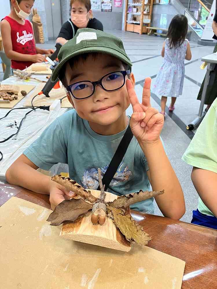 鳥取県八頭郡若桜町のイベント「夏休み工作企画「昆虫を作ろう」」のイメージ