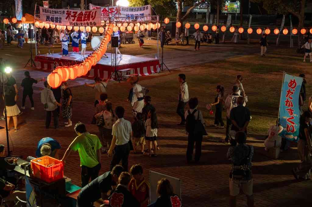 鳥取県米子市のイベント「米子市公会堂夏祭り・第55回米子盆踊り大会」のイメージ