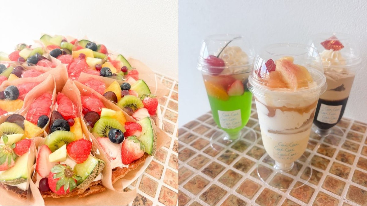 島根県出雲市にオープンした『Patisserie Cui Cui』のスイーツ