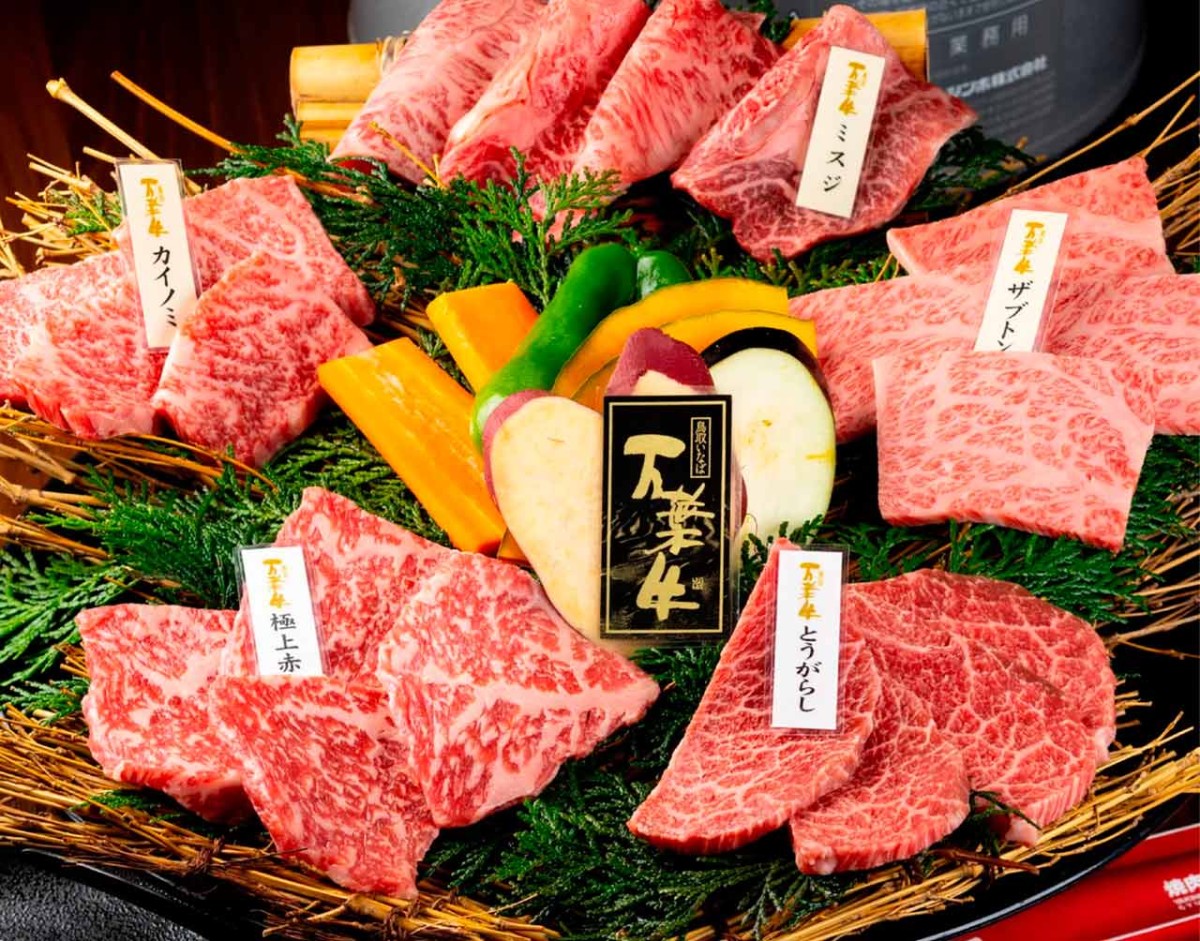鳥取県鳥取市『シャミネ鳥取』内にある『焼肉牛王』の提供メニュー