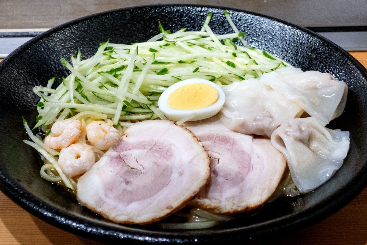 島根県松江市の『お好み焼き ひろしま』で提供されている「呉冷麺」