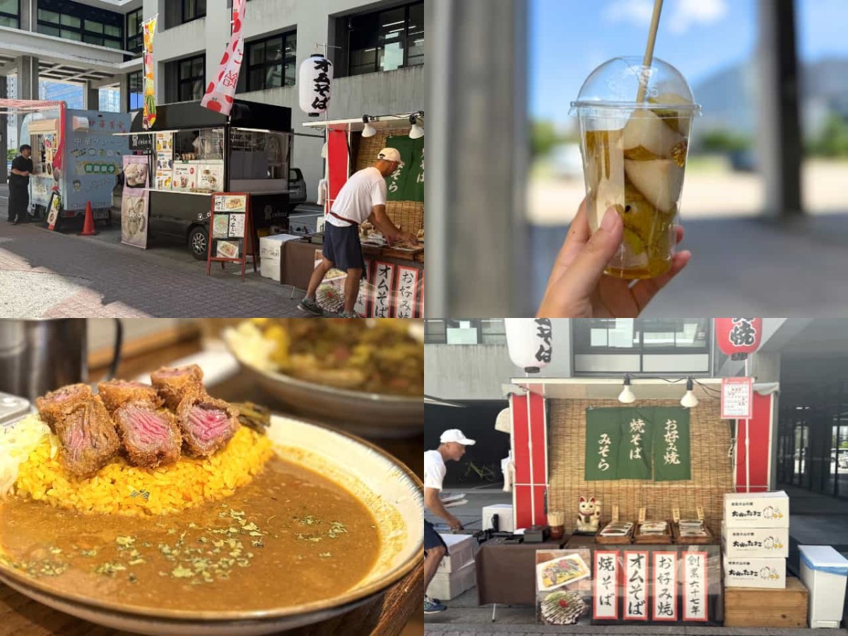 「島根県庁」に登場したキッチンカーのイメージ