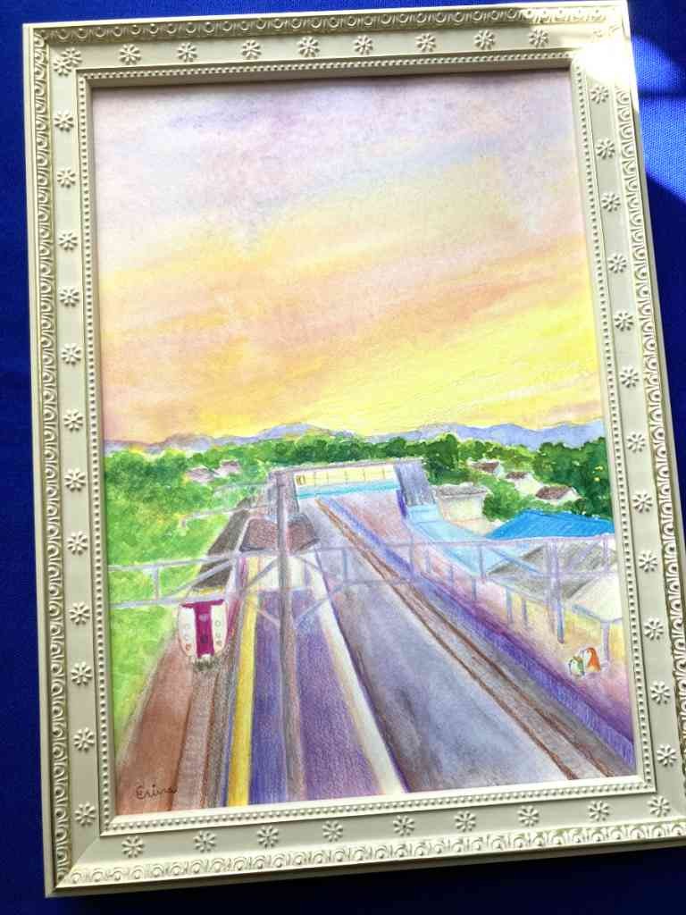 島根県松江市のイベント「陽だまりの絵描きErina原画展」の絵