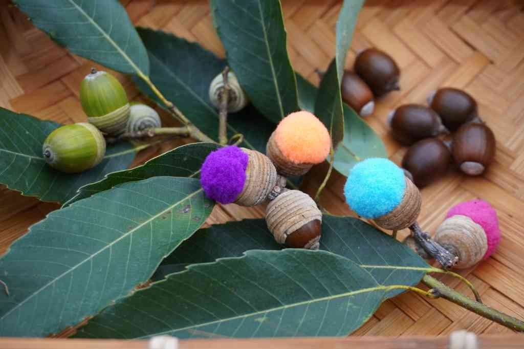 鳥取県西伯郡大山町のイベント「【要予約】むきばんだ弥生の森講座連動企画「ドングリキーホルダーづくり」」のイメージ