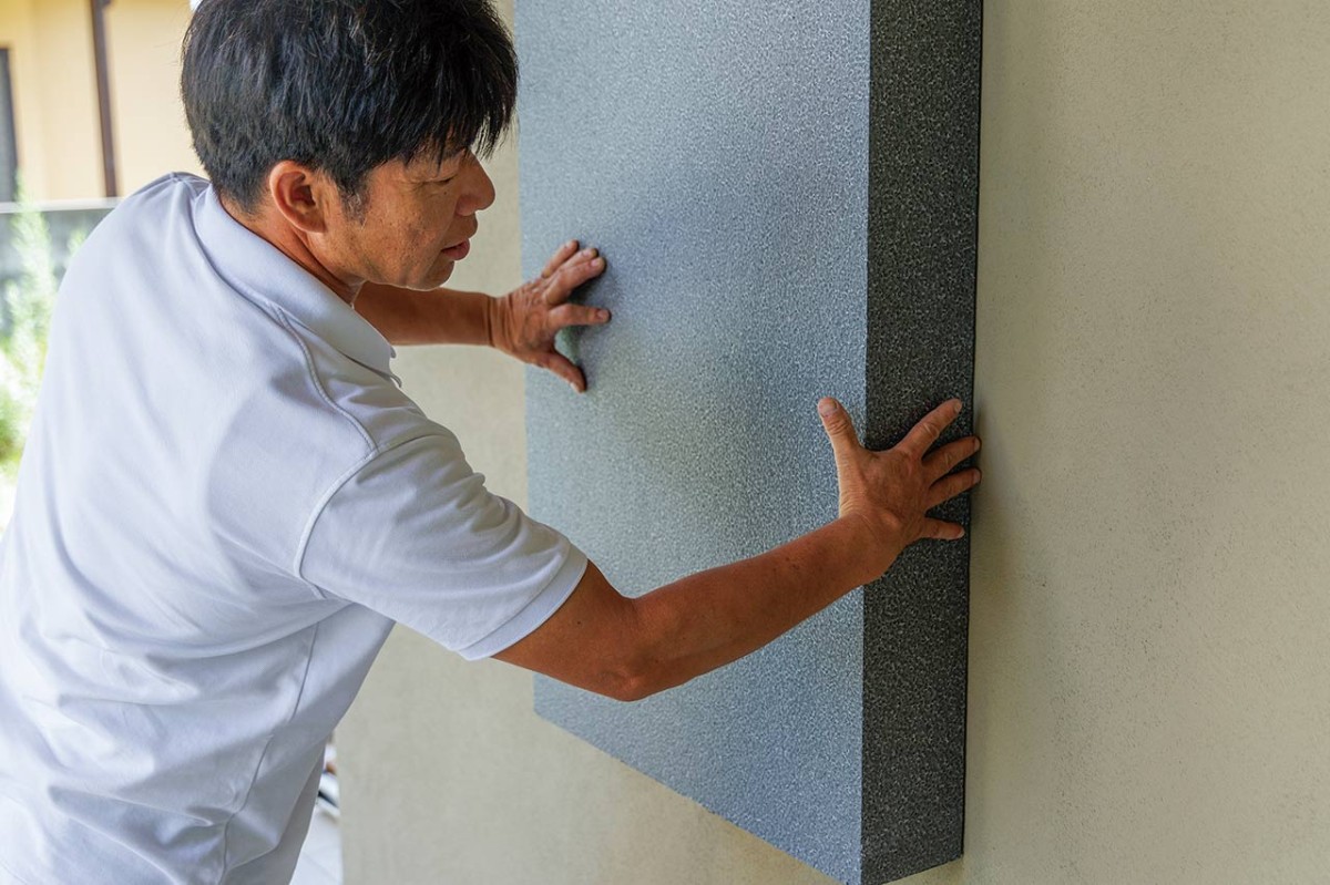 インタビューに答える江田社長