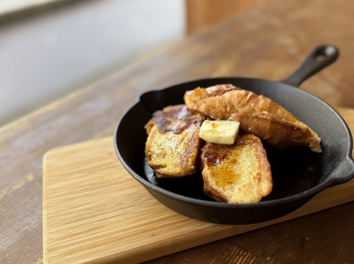 島根県邑智郡川本町の『YOYO珈琲』のフレンチトースト