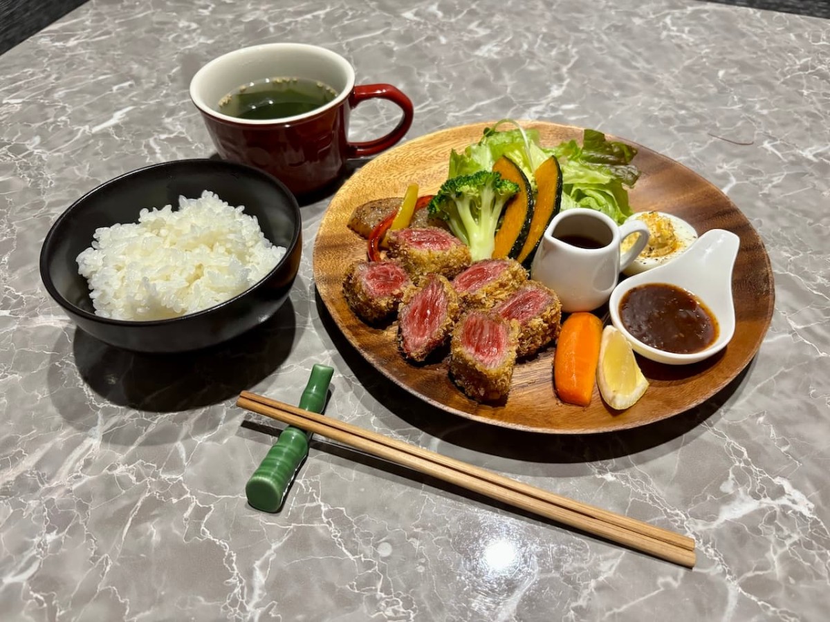 出雲市『Lily』の「しまね和牛のビフカツ」