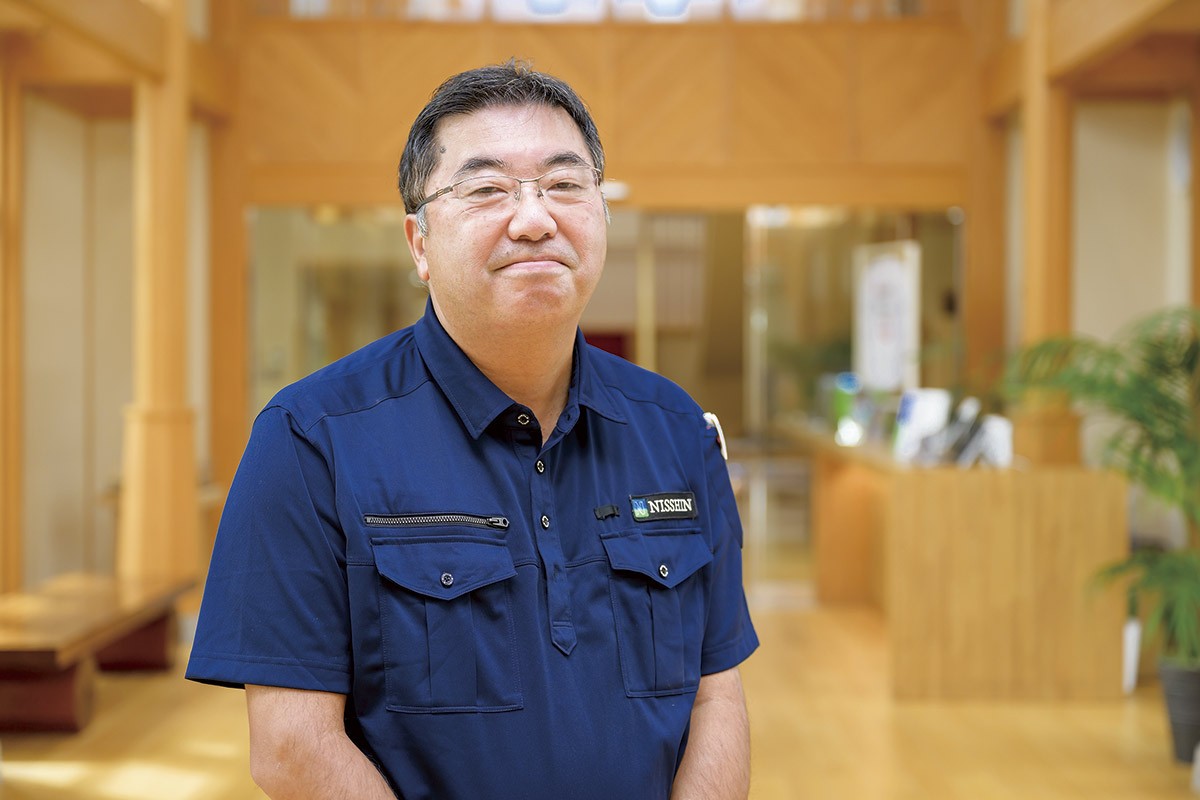 境港市「株式会社日新」の佐藤社長