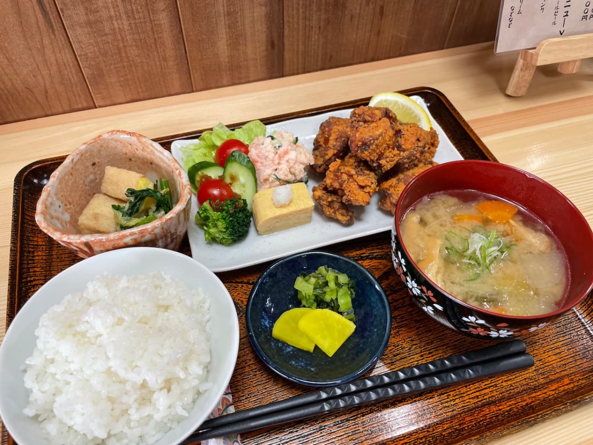 安来市の『ごはん屋ミキティ』の日替わり定食