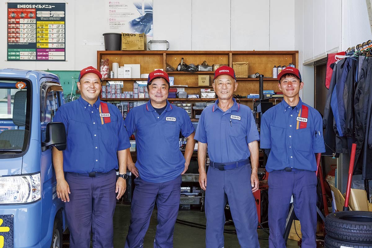 山陰の企業「西郷日石」の社員のみなさん