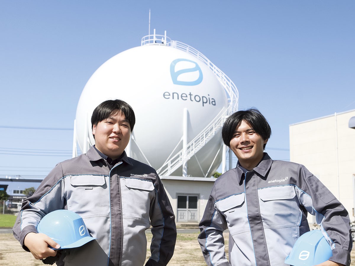 山陰の企業「エネトピアグループ」の社員のみなさん