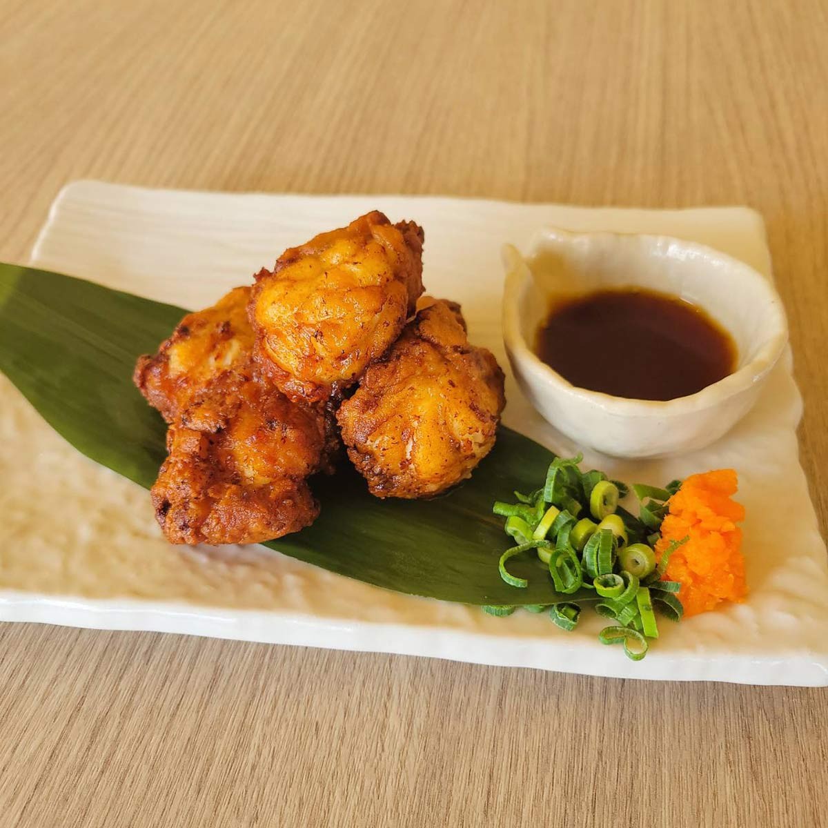 『道の駅ほうじょう』の「ふぐの唐揚げ」