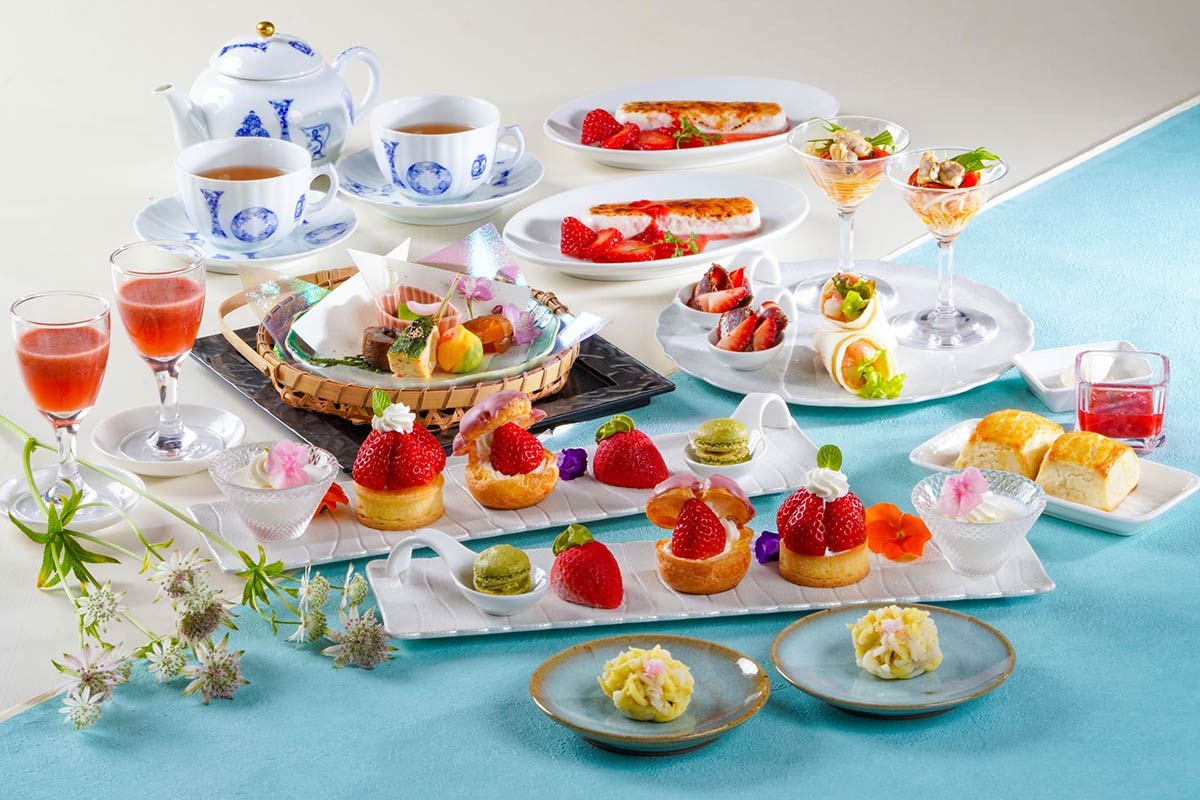 松江市『松江エクセルホテル東急』で開催中の2026年4～5月限定のアフタヌーンティーイメージ