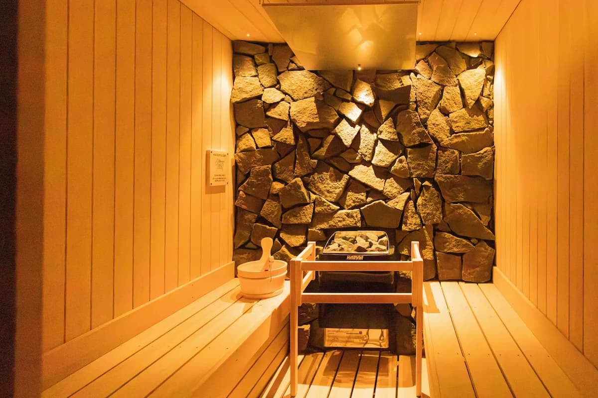 島根県松江市宍道町の日帰り温泉施設『きまち温泉大森の湯』のサウナ室