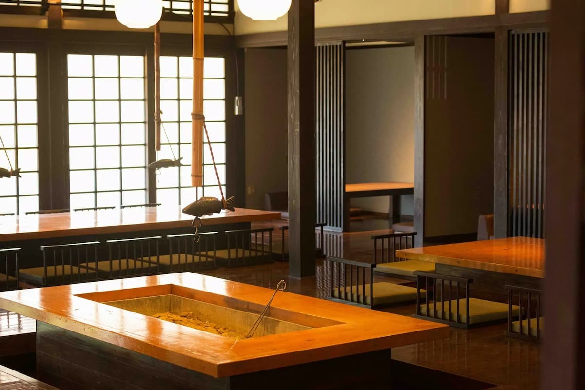 島根県松江市宍道町の日帰り温泉施設『きまち温泉大森の湯』の食事処