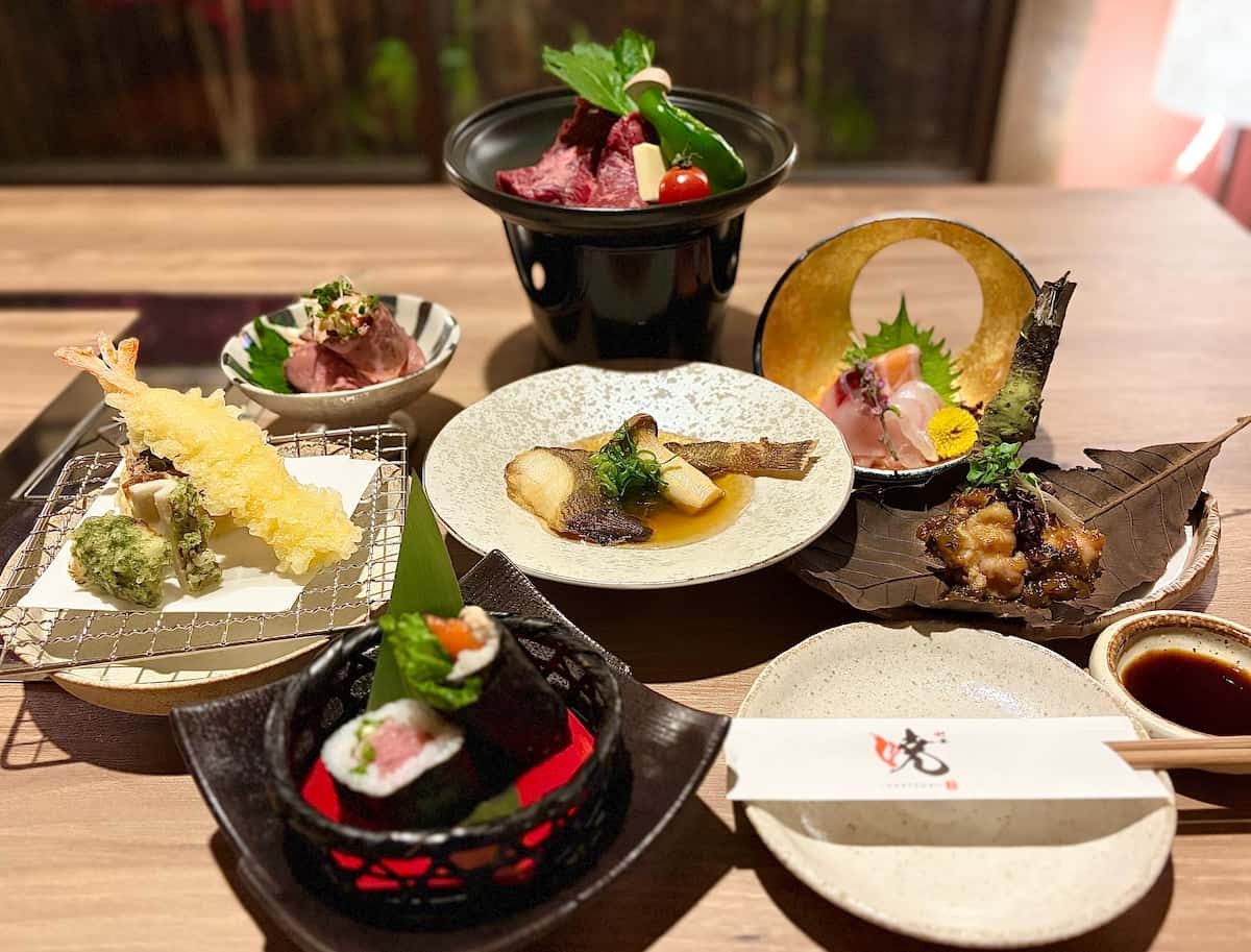 鳥取市末広温泉町の居酒屋『灯宴 暁-AKATSUKI-本店』のコース料理