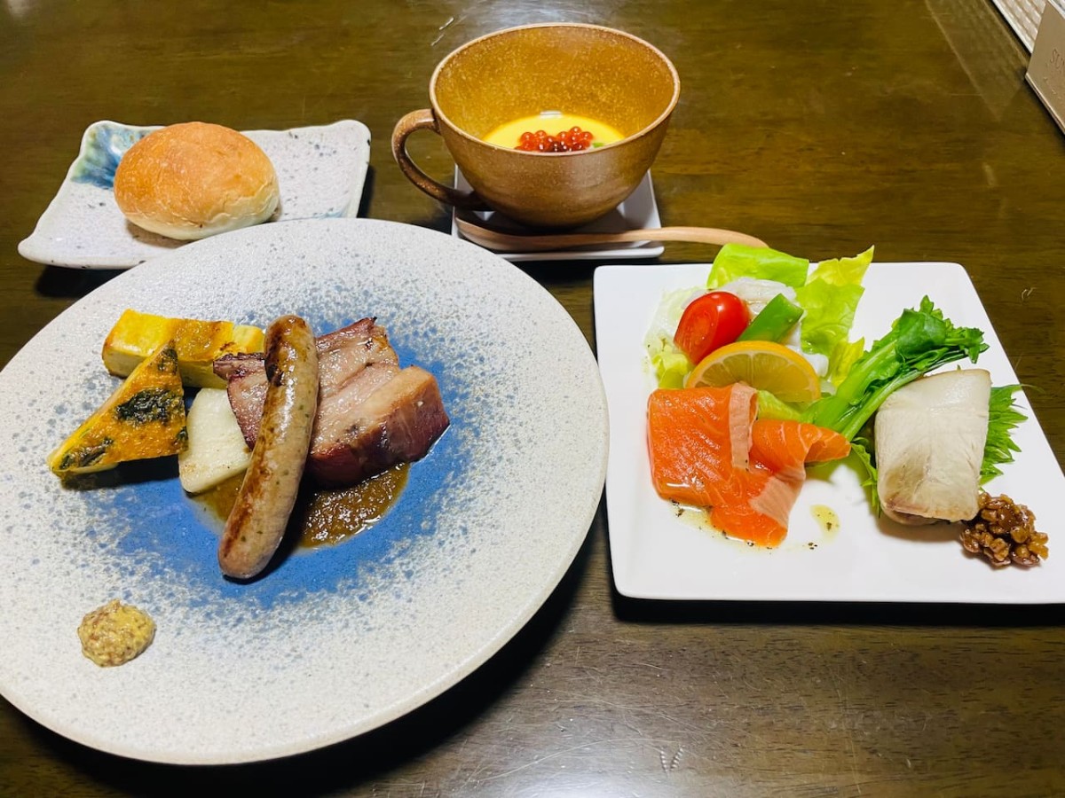 安来市の『燻製レストラン けむり家』のランチ