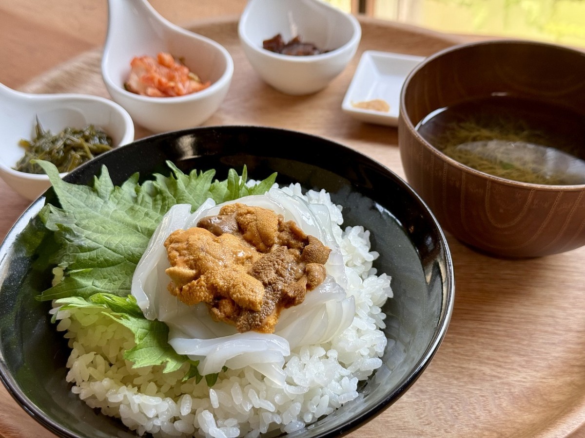 島根県松江市の『海の駅 永幸丸』の「海鮮丼」