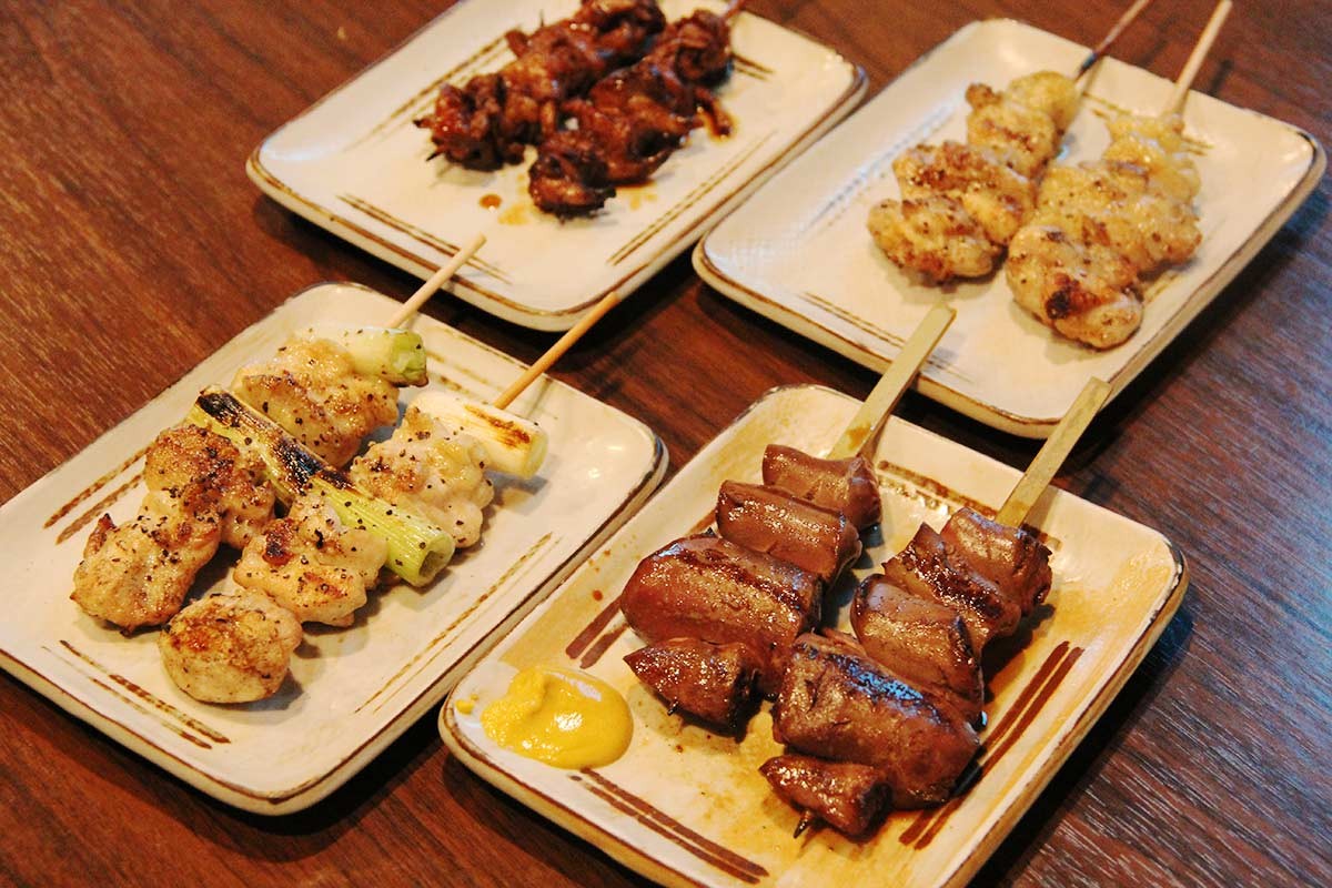 鳥取県米子市にある『焼き鳥たけ』で提供している焼き鳥