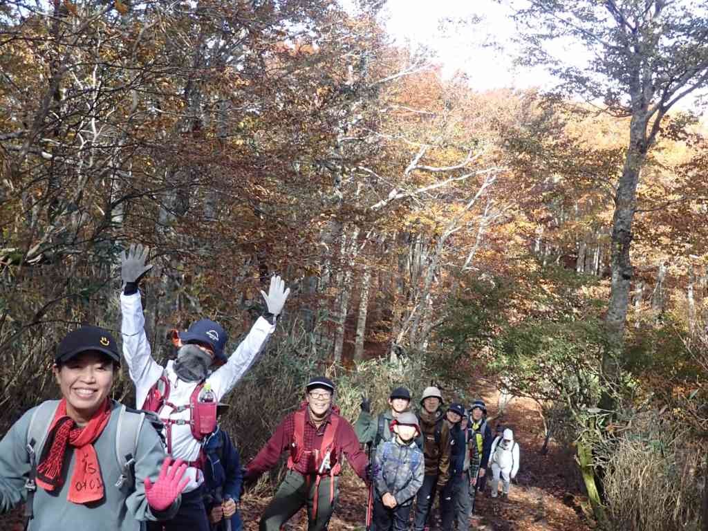 鳥取県八頭郡若桜町のイベント「【要予約】紅葉の扇ノ山登山（河合谷コース往復）」のイメージ