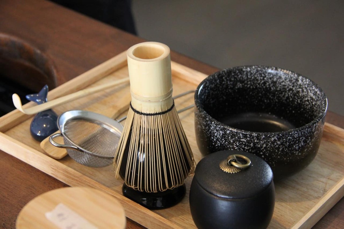 島根県出雲市にあるカフェ『matcha off』で使用しているお茶道具