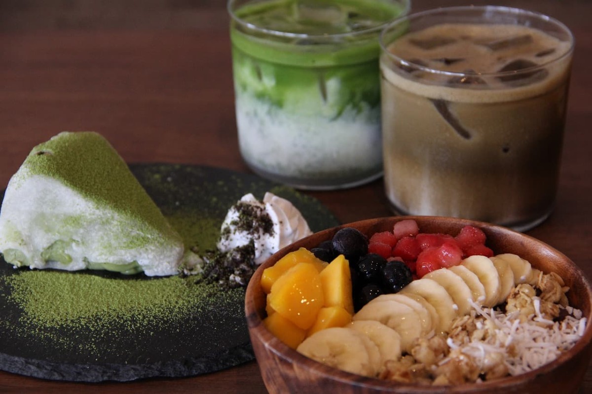島根県出雲市にあるカフェ『matcha off.』の外観
