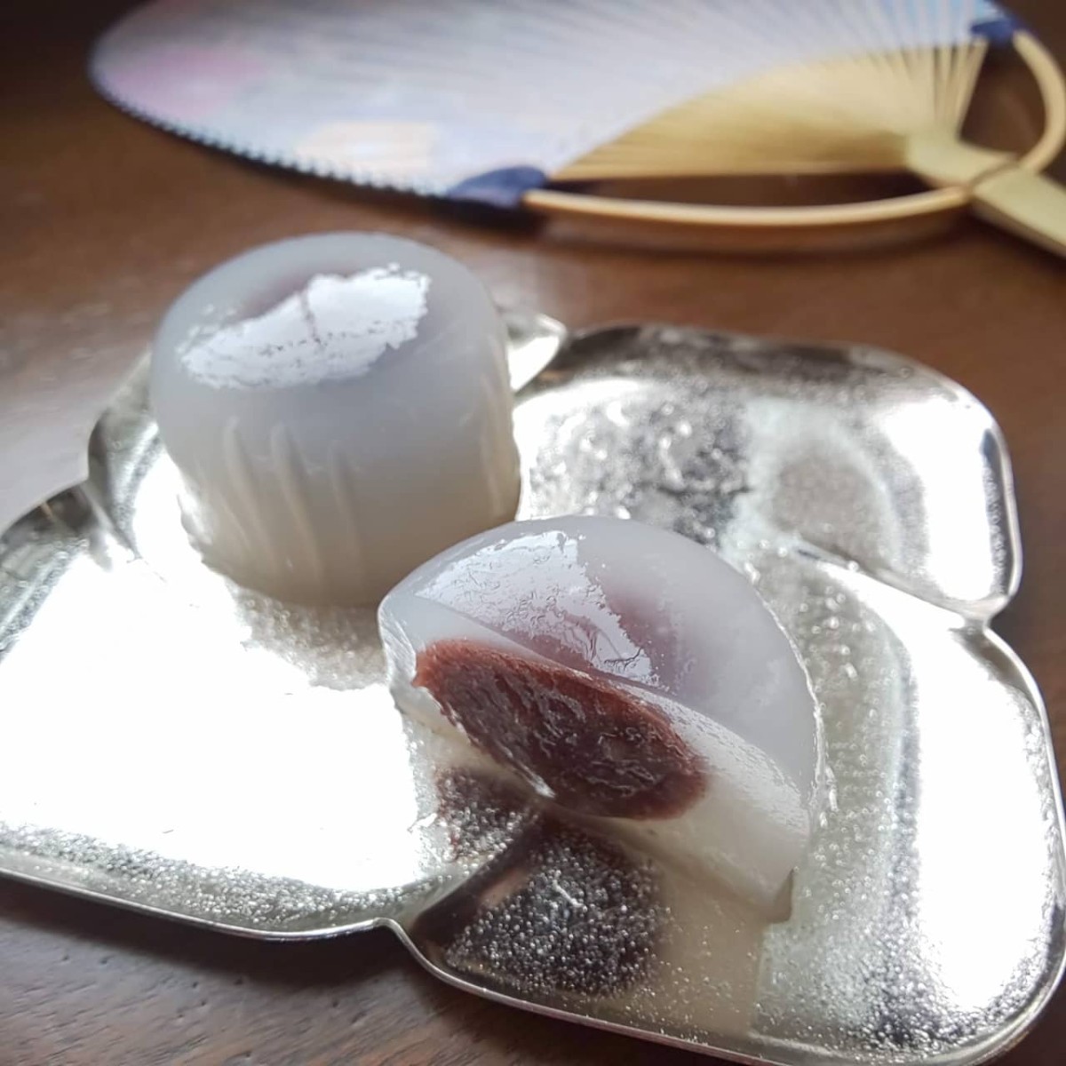 鳥取県米子市にある『だんごや萌音』で販売している「水まんじゅう」