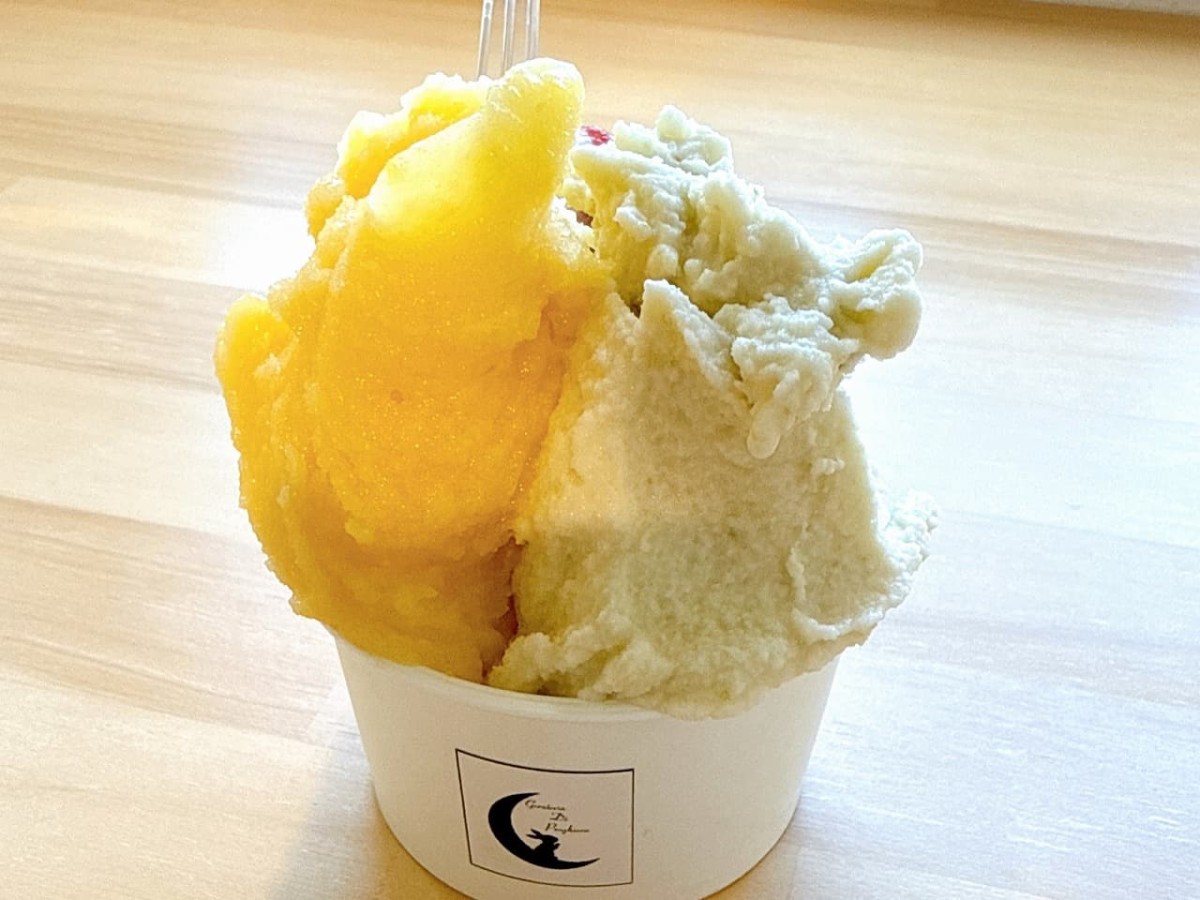 島根県出雲市にある『GERATERIA DI PREGHIERA（プレギエーラジェラート）』で販売しているジェラート