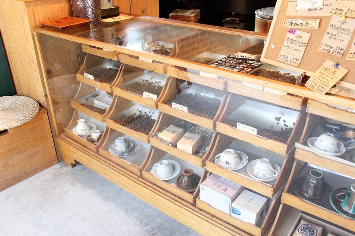 島根県出雲市にあるコーヒー専門店『STRINGS COFFEE ROASTERS』ので販売しているコーヒー豆