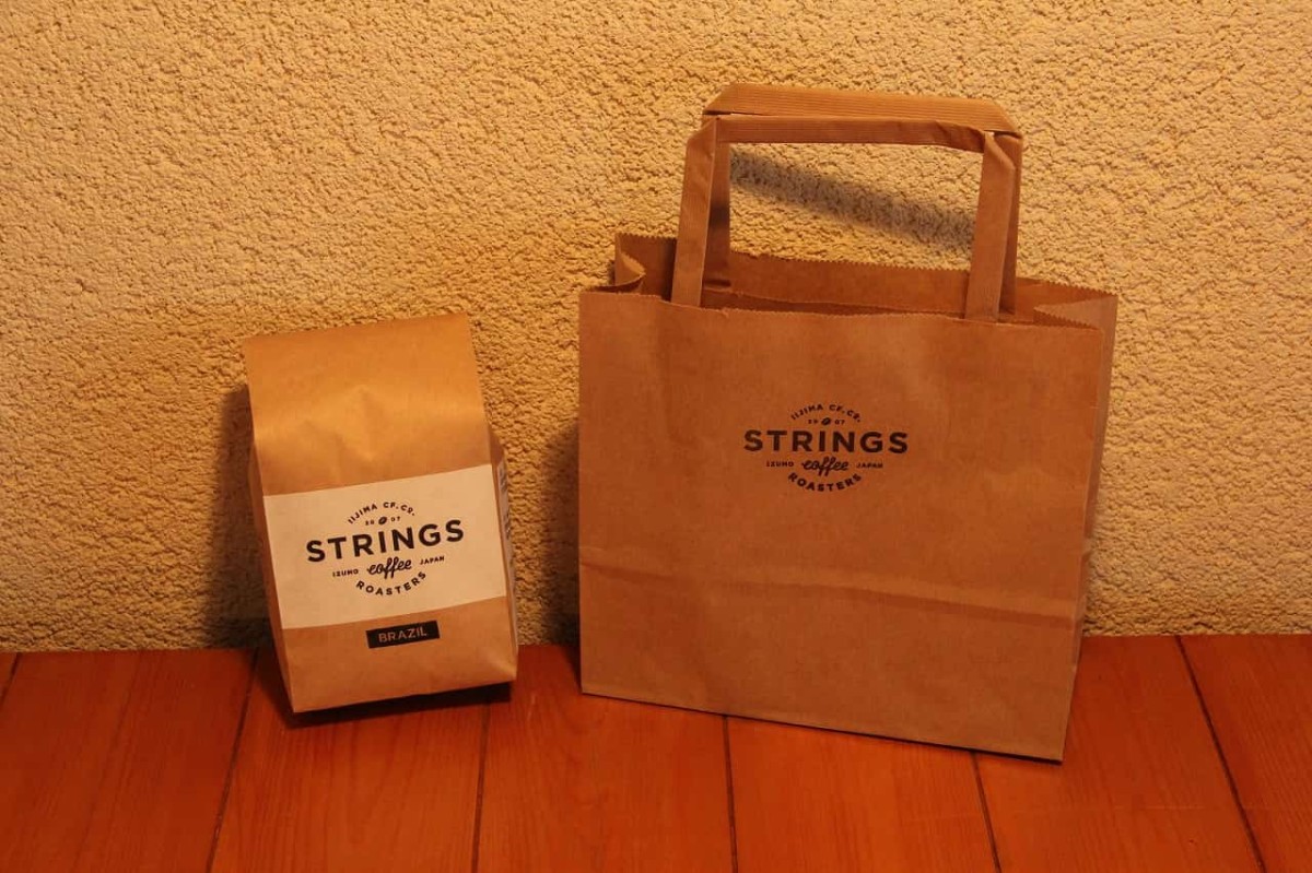 島根県出雲市にあるコーヒー専門店『STRINGS COFFEE ROASTERS』で販売しているコーヒー豆