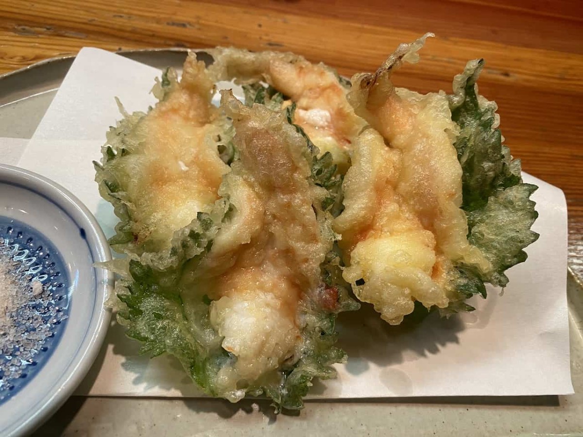 島根県松江市にある『お食事処はせ川』で提供している料理_天ぷら