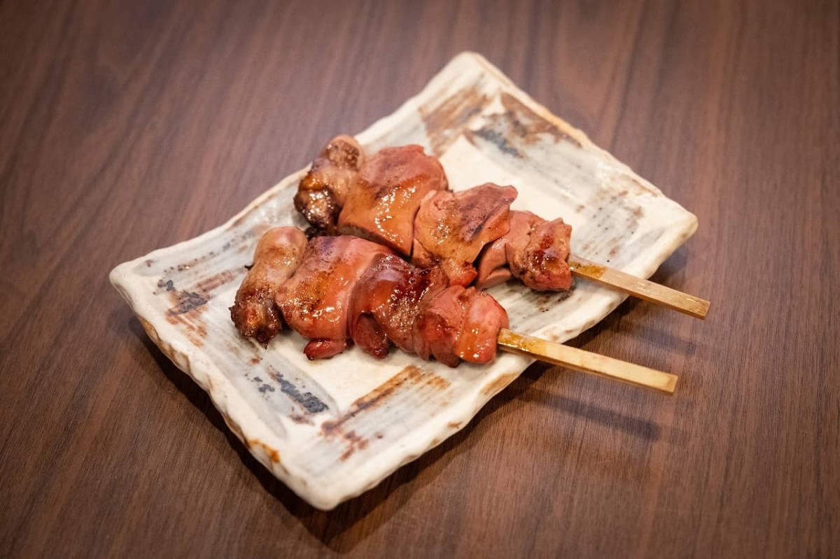 鳥取県米子市にある『焼き鳥たけ』で提供している焼き鳥_大山ミルクレバー