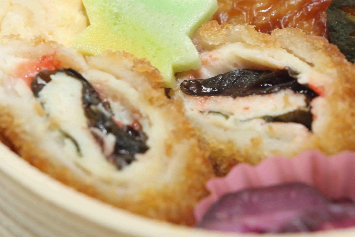 島根県松江市にある弁当屋『おべんときっちんさくら』の日替わり弁当「さくらめし」の秋のおかず