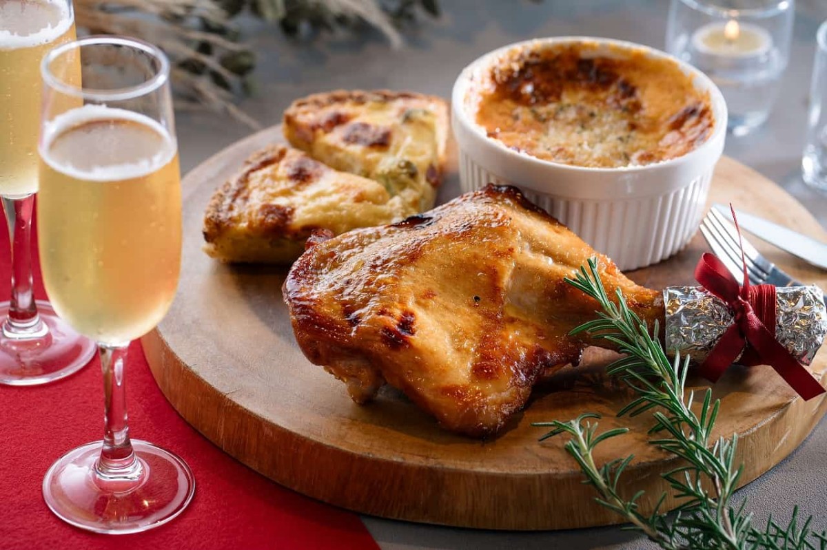 鳥取県米子市にある『チーズケーキ専門店Matsumoto』で販売しているクリスマスディナーセット