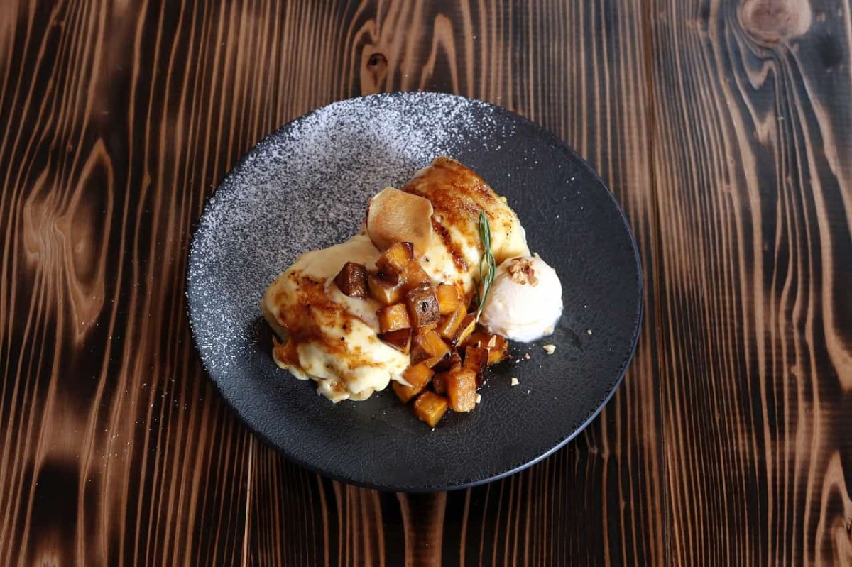 鳥取県米子市にある『cafe You.』で提供している米粉クレープ