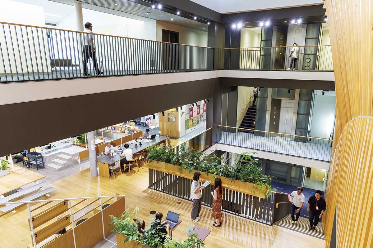 松江市「山陰中央テレビジョン放送 株式会社」のオフィス