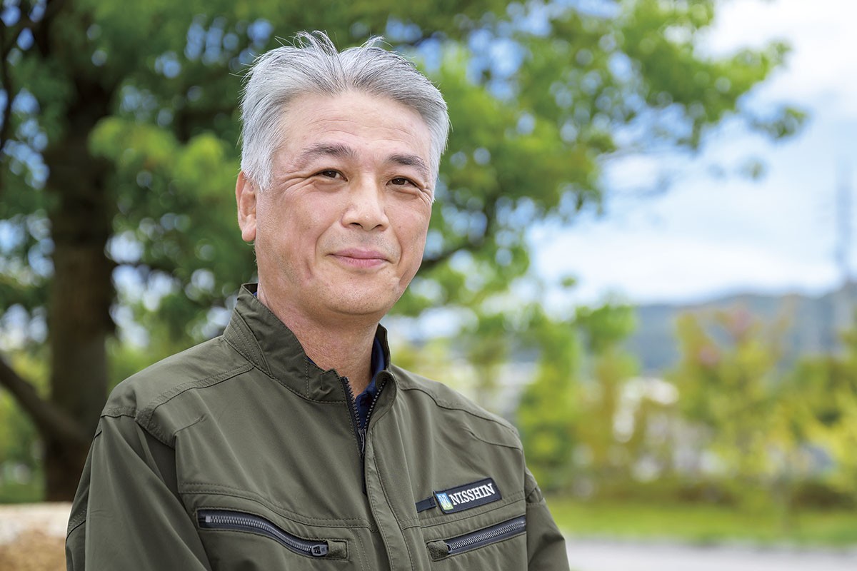 松江市「日新林業株式会社」の鈴木専務