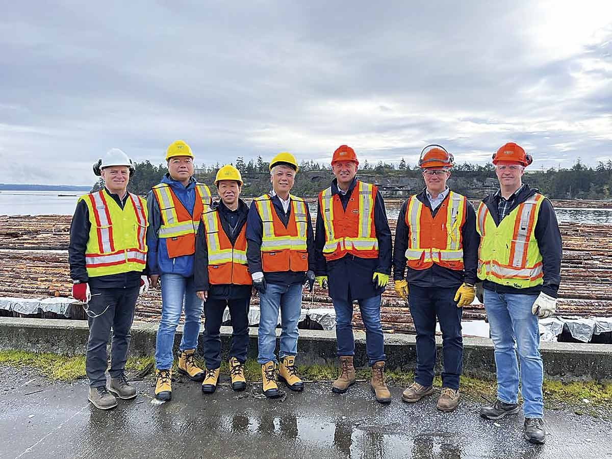 松江市「日新林業株式会社」の業務風景