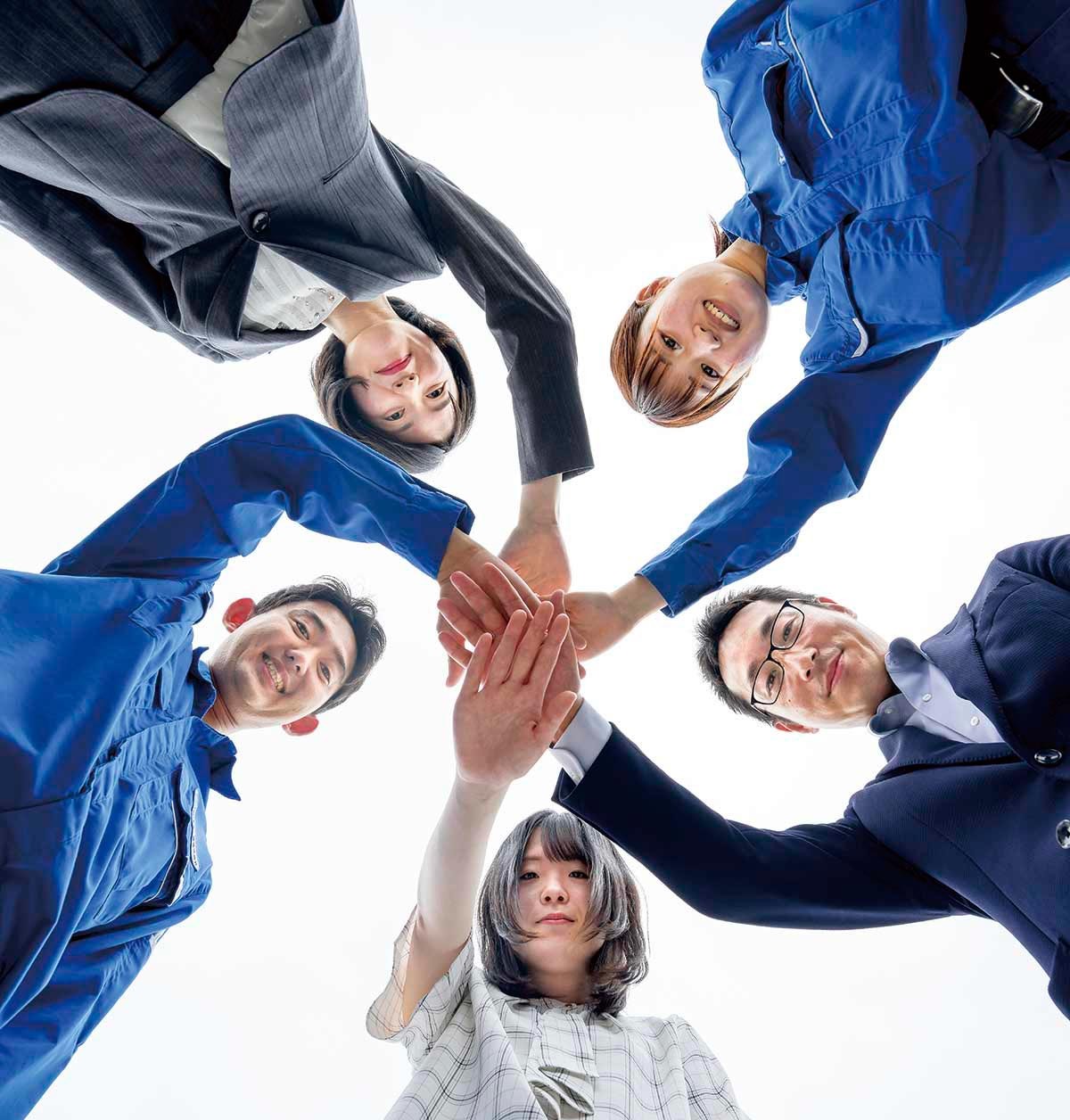 米子市「山陰酸素工業株式会社」のスタッフたち