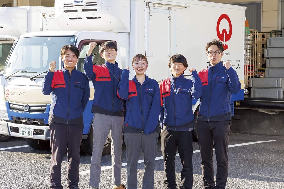 米子市「株式会社さんれいフーズ」のスタッフたち